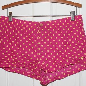 High Rise Polka Doted Booty Shorts